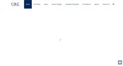 Desktop Screenshot of ckccustomhomes.com